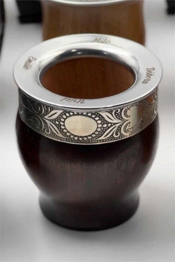 MATE IMPERIAL ALGARROBO ENCERADO - Imagen 2