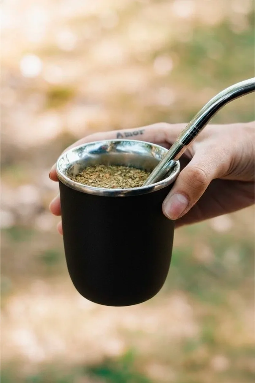 MATE DE ACERO INOXIDABLE